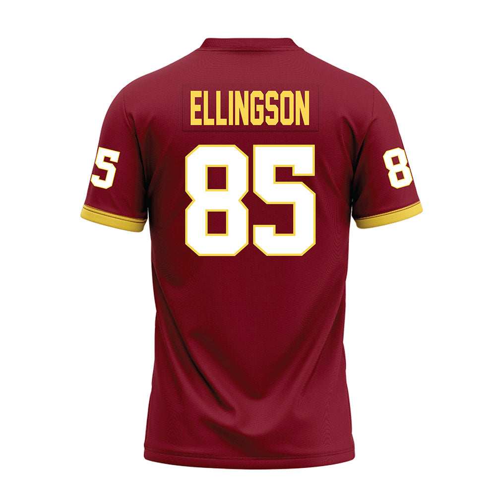 NSU - NCAA Football : Brock Ellingson - Maroon Premium Football Jersey-1