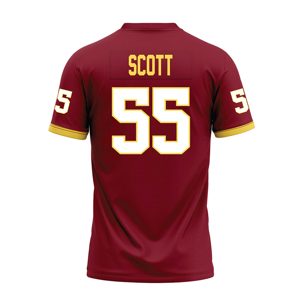 NSU - NCAA Football : max scott - Maroon Premium Football Jersey-1