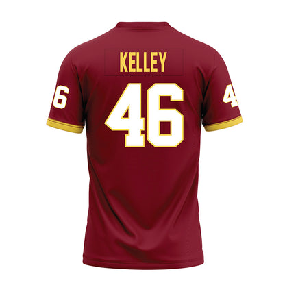 NSU - NCAA Football : Landon Kelley - Maroon Premium Football Jersey-1