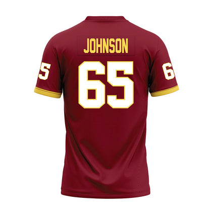 NSU - NCAA Football : Paden Johnson - Maroon Premium Football Jersey-1