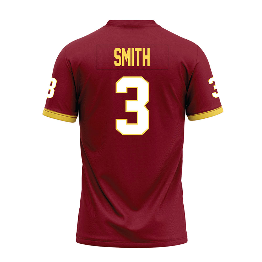 NSU - NCAA Football : DJ Smith - Maroon Premium Football Jersey-1