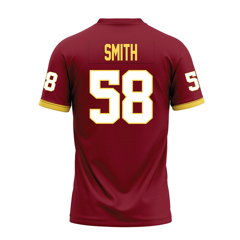 NSU - NCAA Football : Zach Smith - Maroon Premium Football Jersey-1