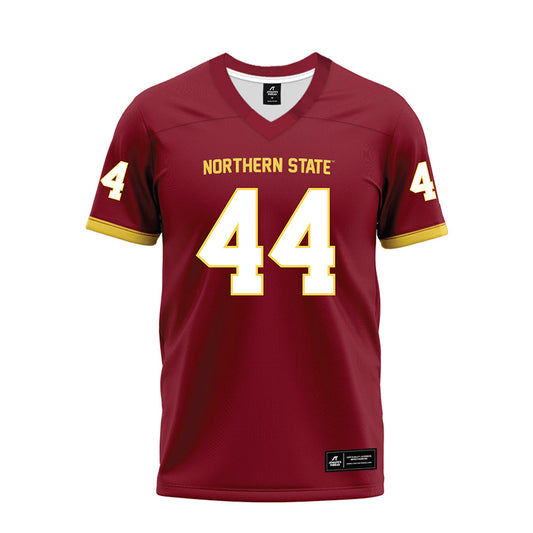 NSU - NCAA Football : Max Glab - Maroon Premium Football Jersey-0