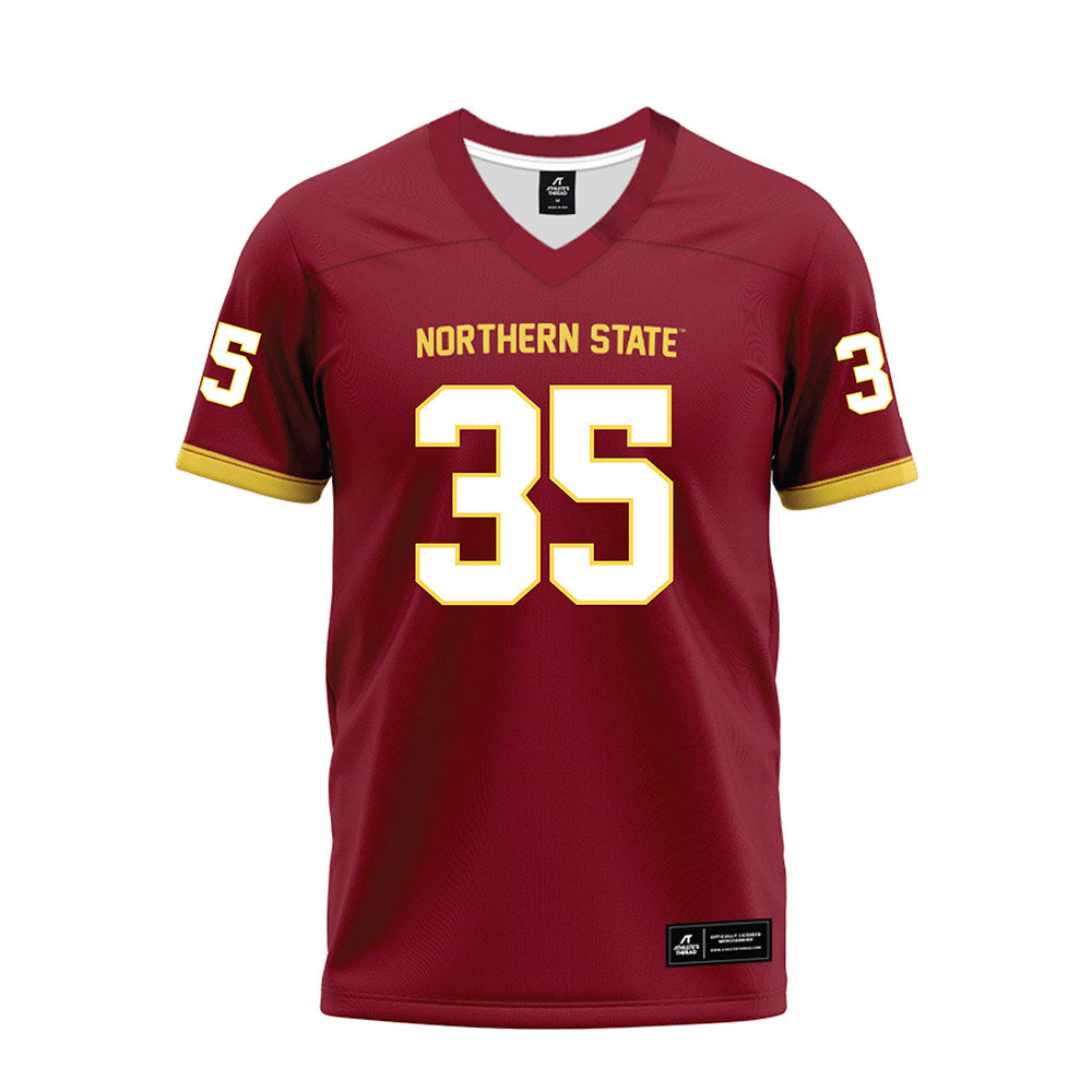 NSU - NCAA Football : Noah Moringlane - Maroon Premium Football Jersey-0
