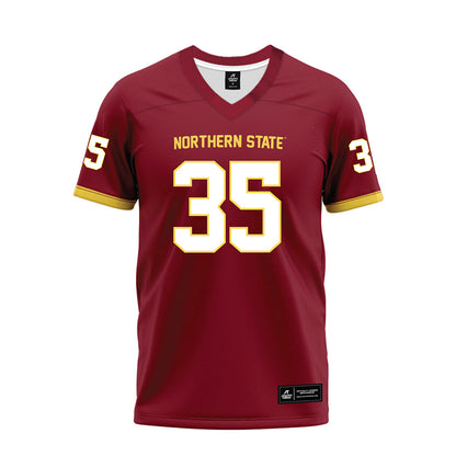 NSU - NCAA Football : Noah Moringlane - Maroon Premium Football Jersey-0