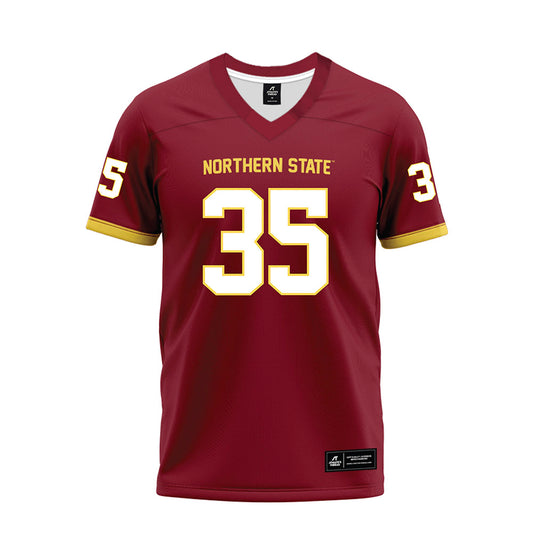 NSU - NCAA Football : Noah Moringlane - Maroon Premium Football Jersey-0