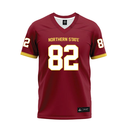 NSU - NCAA Football : Louie Schwabe - Maroon Premium Football Jersey-0