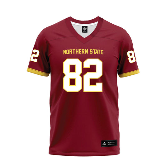 NSU - NCAA Football : Louie Schwabe - Maroon Premium Football Jersey-0