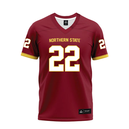 NSU - NCAA Football : Dreavin Hodge - Maroon Premium Football Jersey-0