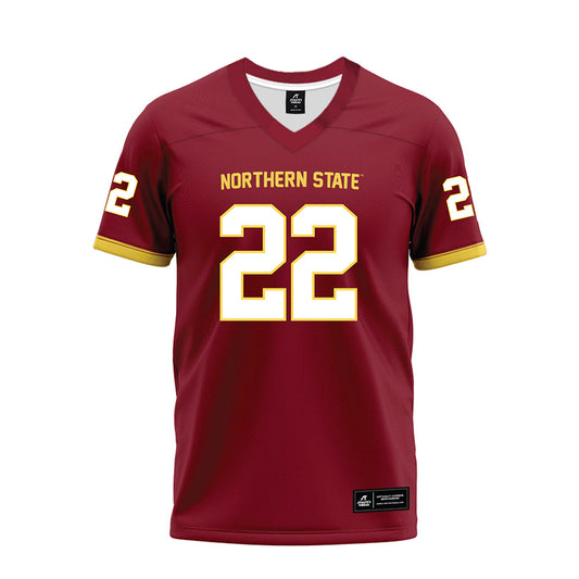NSU - NCAA Football : Dreavin Hodge - Maroon Premium Football Jersey-0