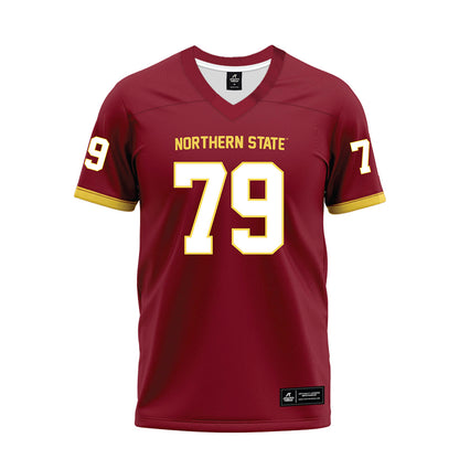 NSU - NCAA Football : Michael Nolan - Maroon Premium Football Jersey-0