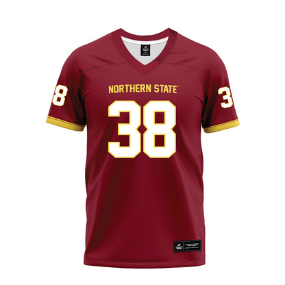 NSU - NCAA Football : Grayson Fisher - Maroon Premium Football Jersey-0
