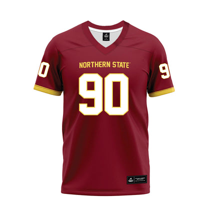 NSU - NCAA Football : Noah Hutmacher - Maroon Premium Football Jersey