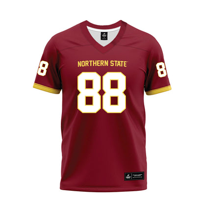 NSU - NCAA Football : Cooper White - Maroon Premium Football Jersey-0
