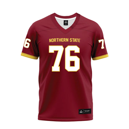 NSU - NCAA Football : Noah Draeger - Maroon Premium Football Jersey
