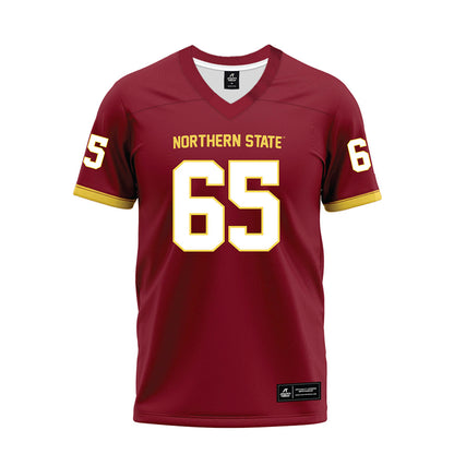 NSU - NCAA Football : Paden Johnson - Maroon Premium Football Jersey-0