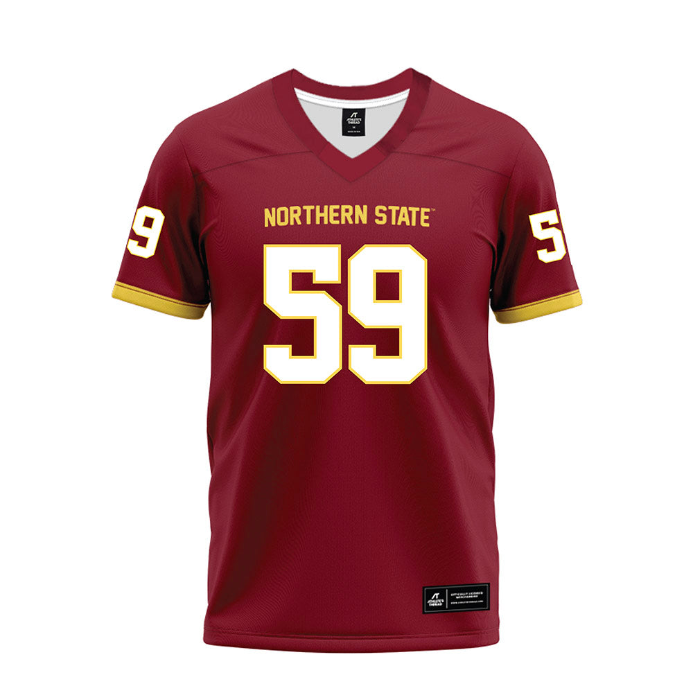 NSU - NCAA Football : Harrison Smith - Maroon Premium Football Jersey-0
