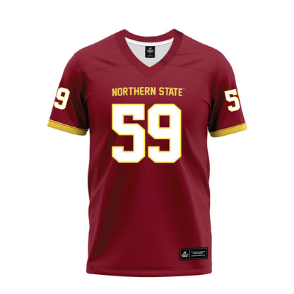 NSU - NCAA Football : Harrison Smith - Maroon Premium Football Jersey-0