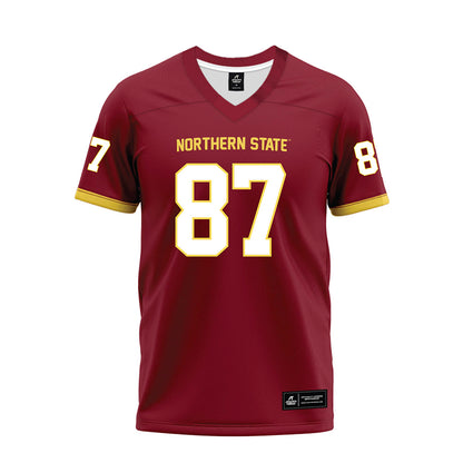 NSU - NCAA Football : Gavin Giesler - Maroon Premium Football Jersey