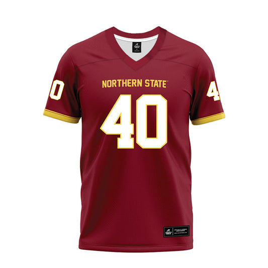 NSU - NCAA Football : Jackson Waitkus - Maroon Premium Football Jersey-0