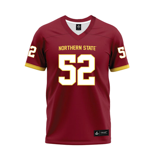 NSU - NCAA Football : Tate Crosswait - Maroon Premium Football Jersey