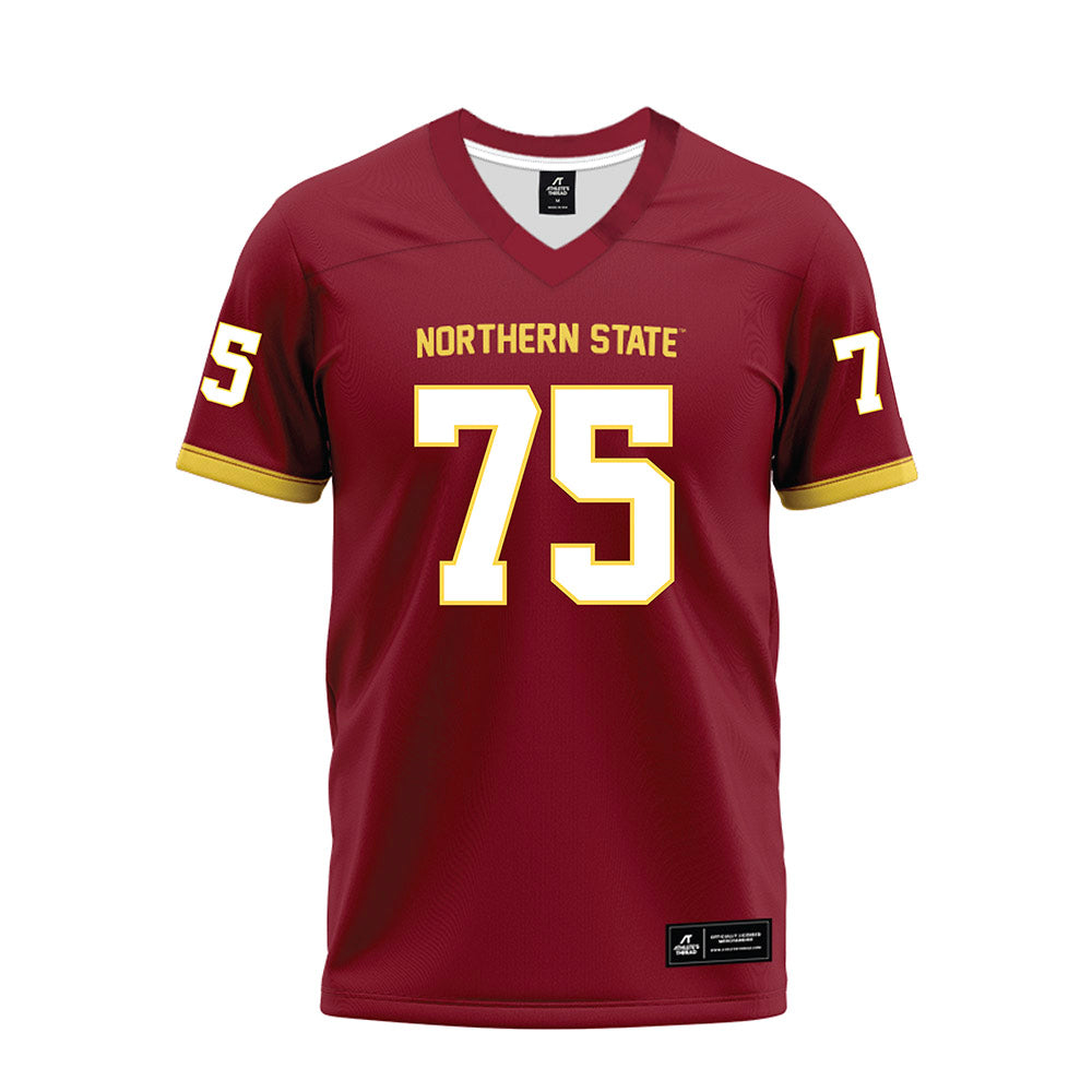 NSU - NCAA Football : Felipe Gonzalez - Maroon Premium Football Jersey-0