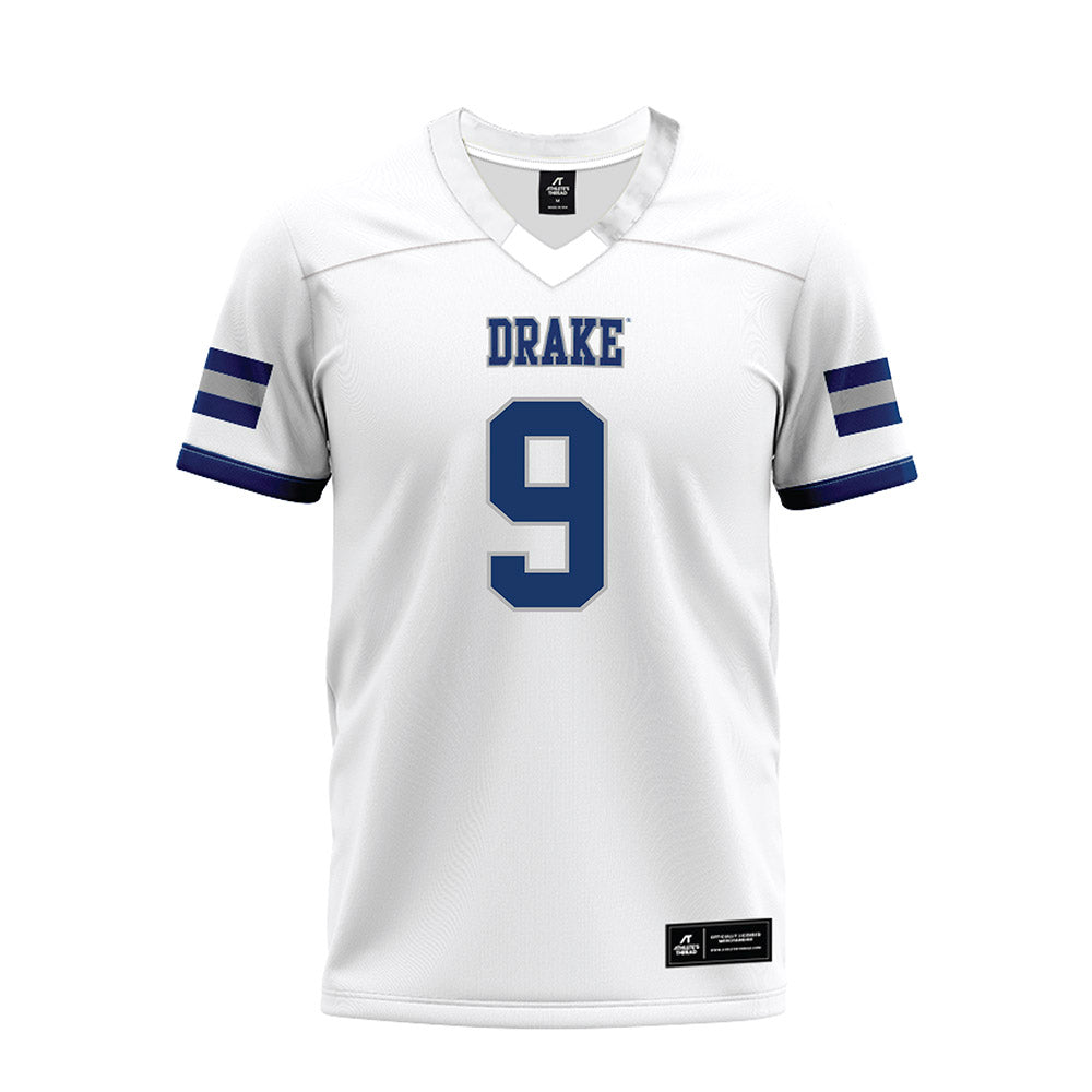 Drake - NCAA Football : Ian Corwin - Premium Football Jersey