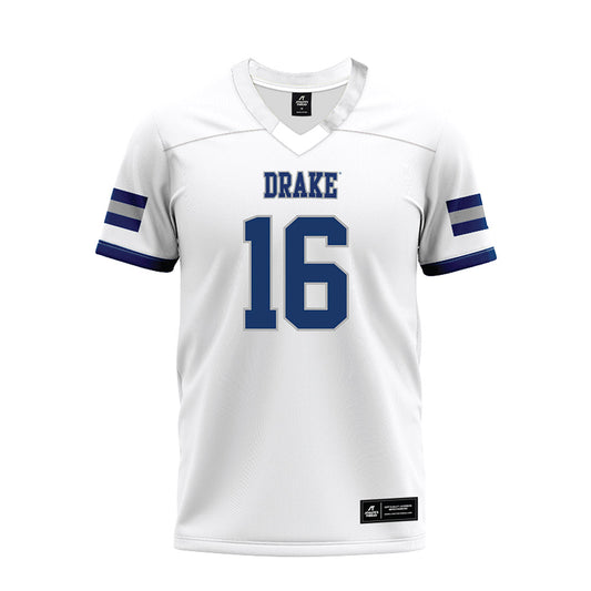 Drake - NCAA Football : Aidan Garcia - Premium Football Jersey-0