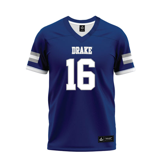Drake - NCAA Football : Aidan Garcia - Premium Football Jersey-0