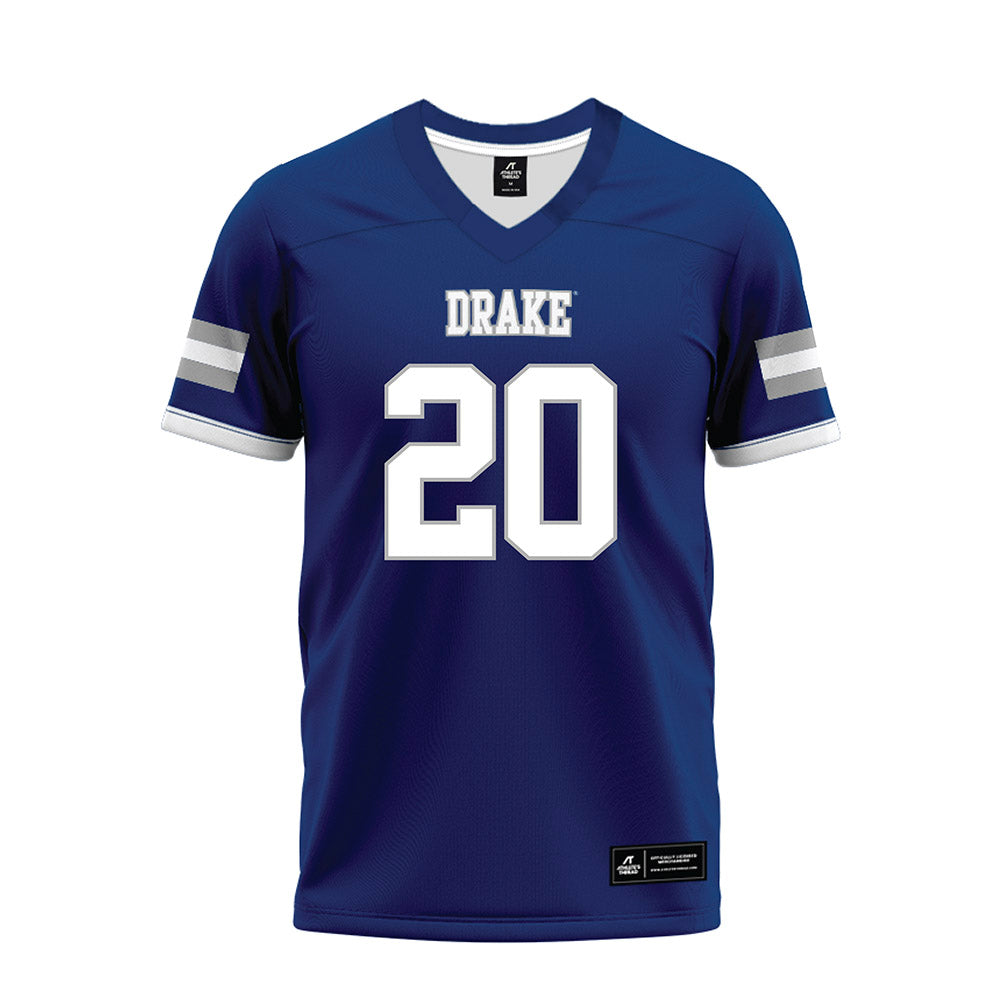 Drake - NCAA Football : Cam Cunningham - Premium Football Jersey-0
