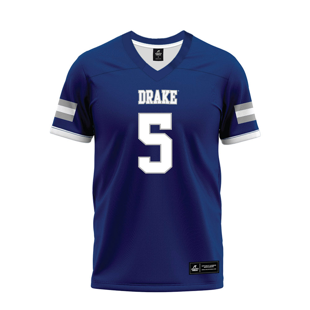 Drake - NCAA Football : Tommy Williams - Premium Football Jersey-0