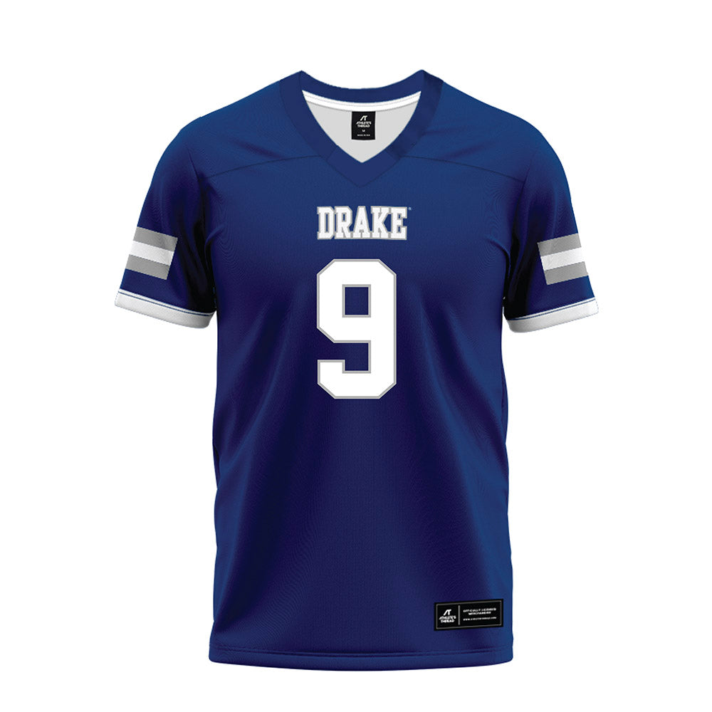 Drake - NCAA Football : Ian Corwin - Premium Football Jersey