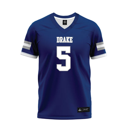 Drake - NCAA Football : Tommy Williams - Premium Football Jersey-0