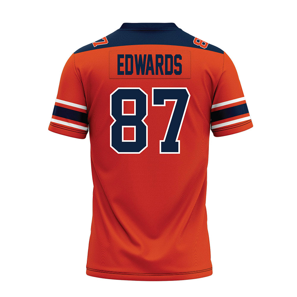 Syracuse - NCAA Football : Nate Edwards - Premium Football Jersey-1