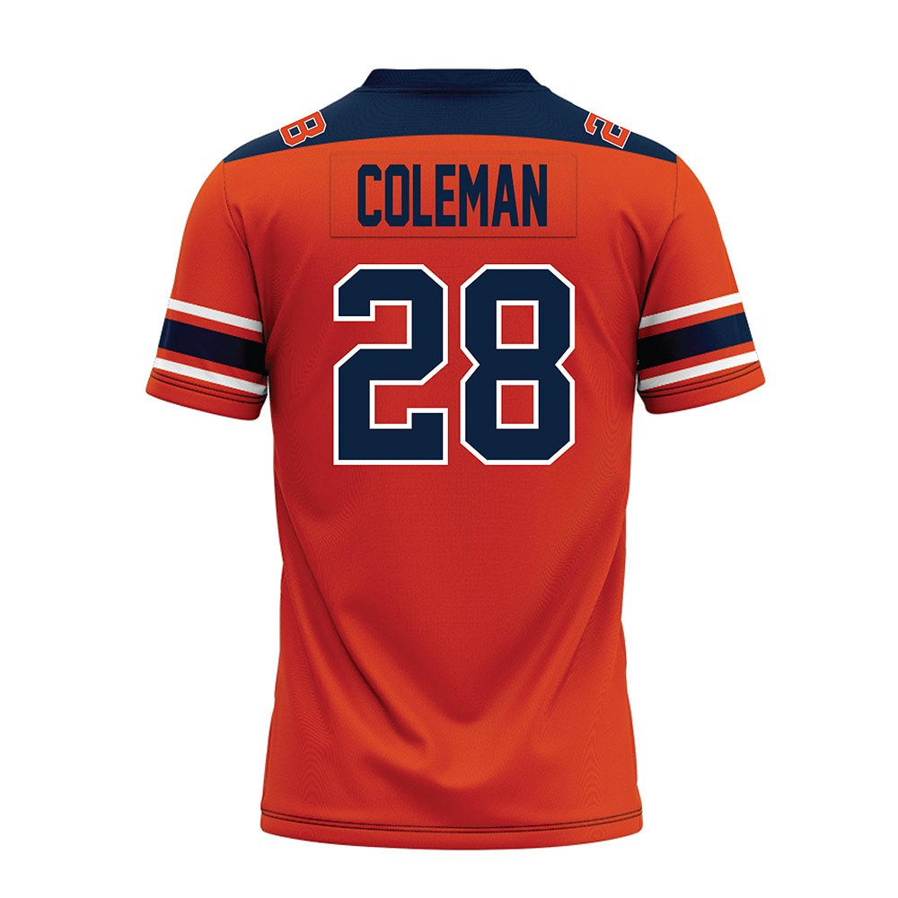 Syracuse - NCAA Football : Malachi Coleman - Premium Football Jersey-1