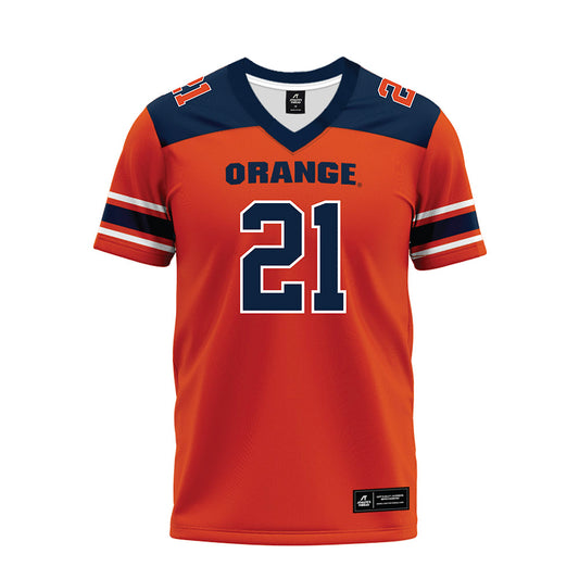 Syracuse - NCAA Football : Fran Brown Jr. - Premium Football Jersey-0