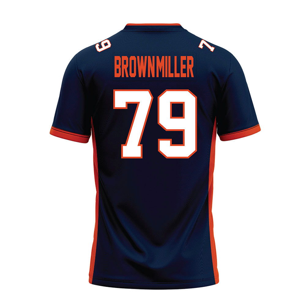 Syracuse - NCAA Football : Travis Brown-Miller - Premium Football Jersey-1