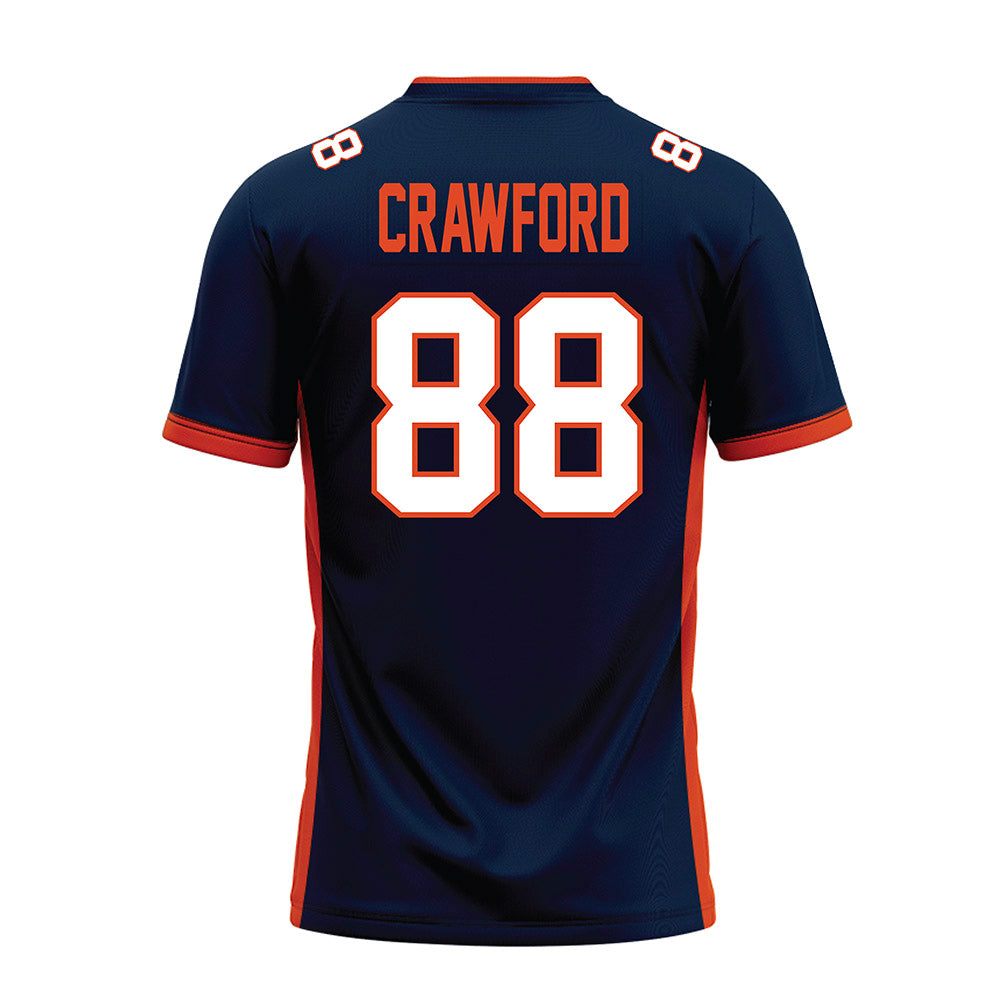 Syracuse - NCAA Football : Elijah Crawford - Premium Football Jersey-1