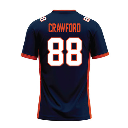 Syracuse - NCAA Football : Elijah Crawford - Premium Football Jersey-1