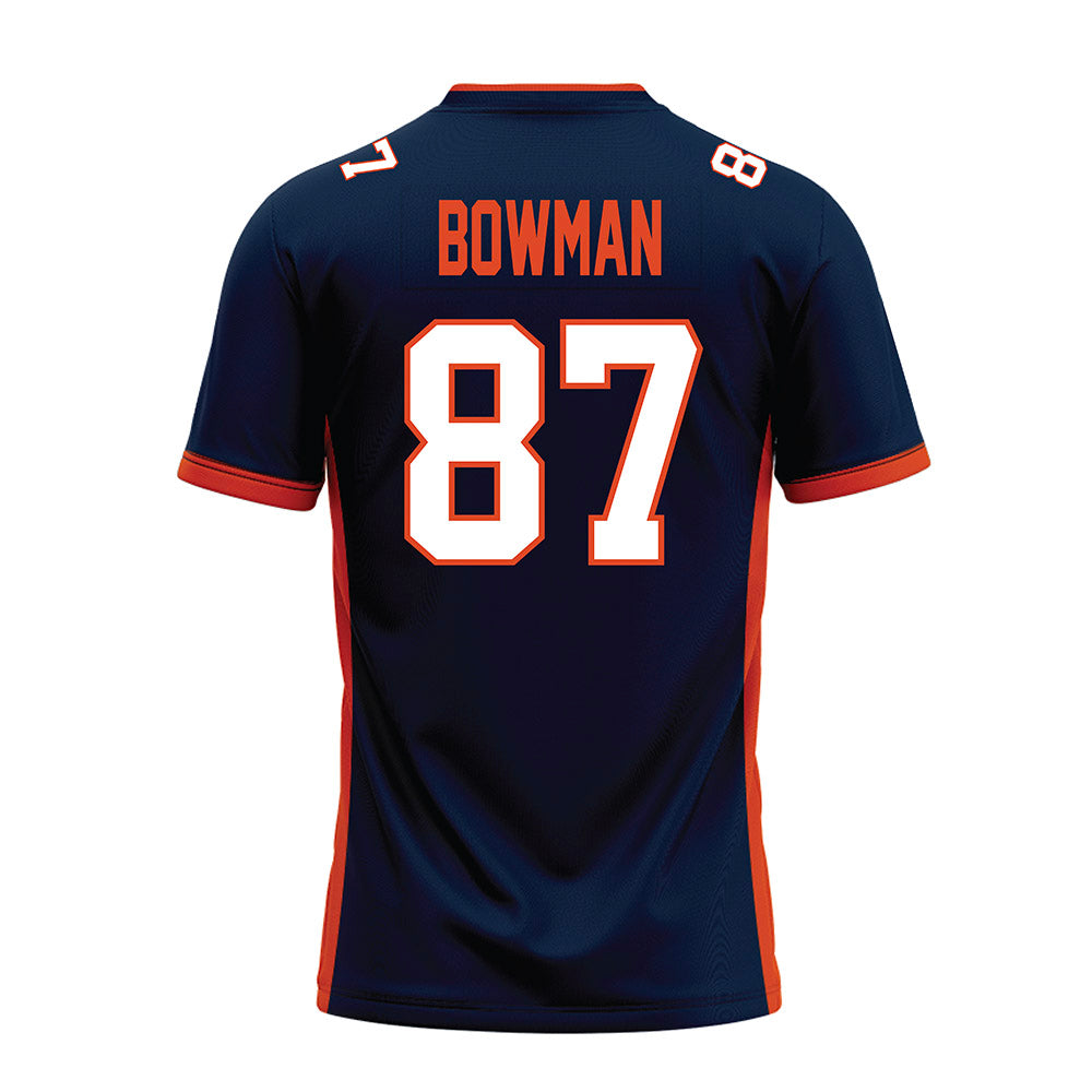 Syracuse - NCAA Football : Wyatt Bowman - Premium Football Jersey-1