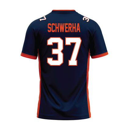 Syracuse - NCAA Football : Timothy Schwerha - Premium Football Jersey-1