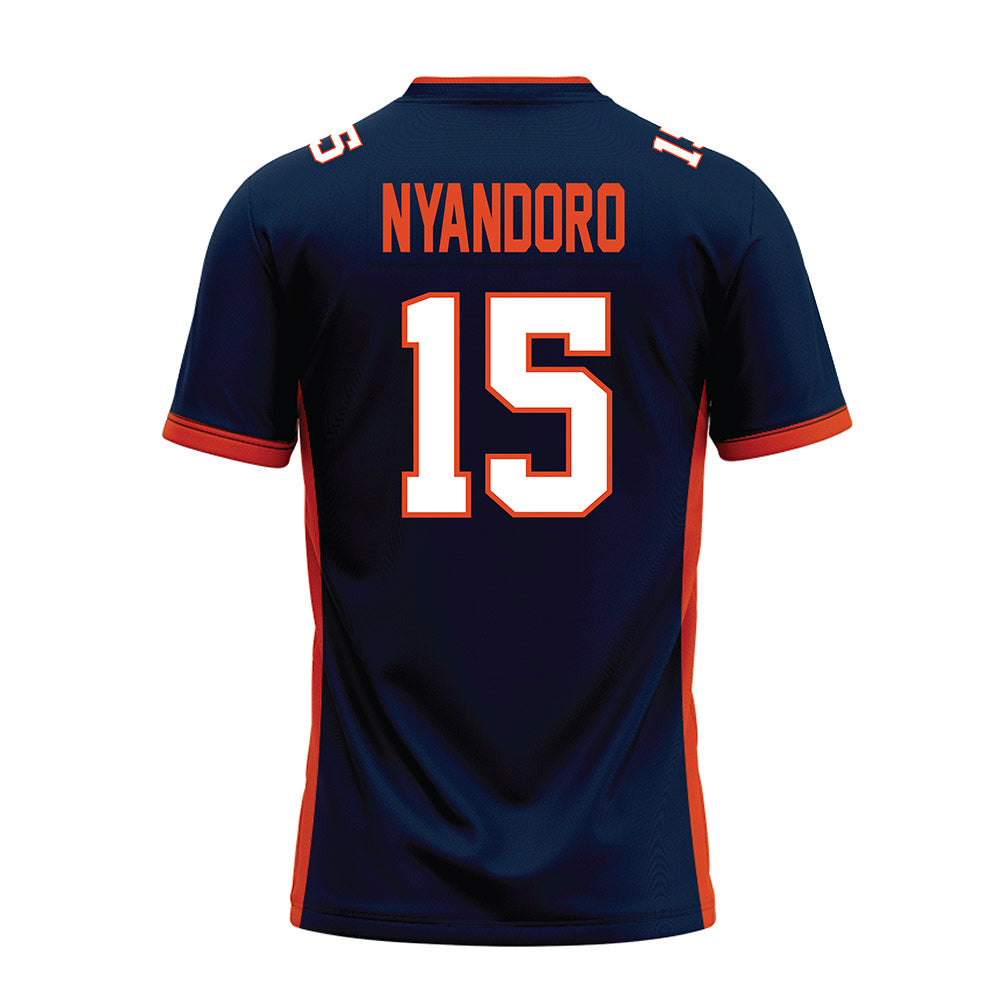 Syracuse - NCAA Football : Nathan Nyandoro - Premium Football Jersey-1