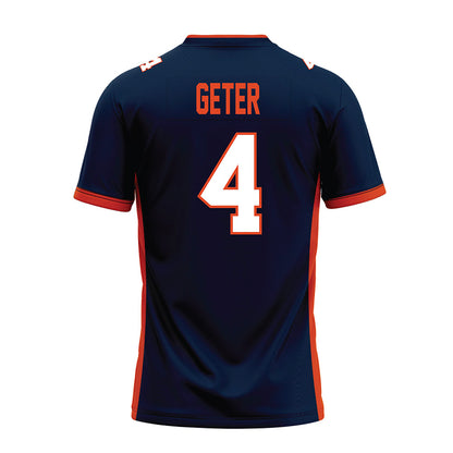 Syracuse - NCAA Football : Chase Geter - Premium Football Jersey-1