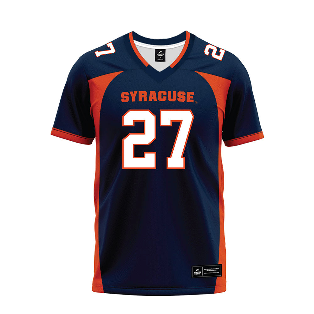 Syracuse - NCAA Football : Javon Lawrence - Premium Football Jersey-0