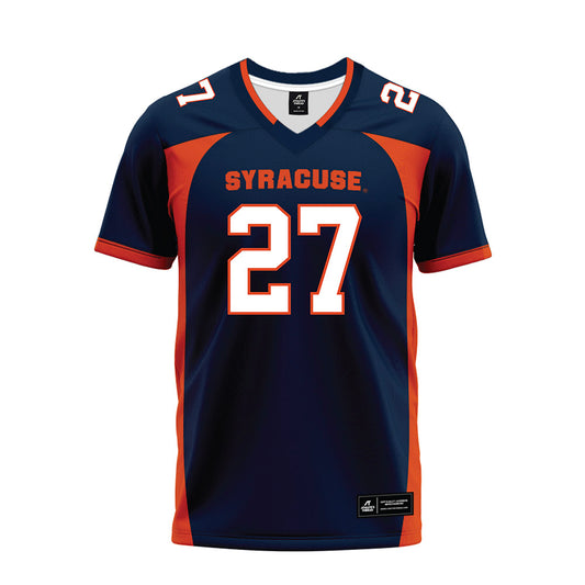 Syracuse - NCAA Football : Javon Lawrence - Premium Football Jersey-0