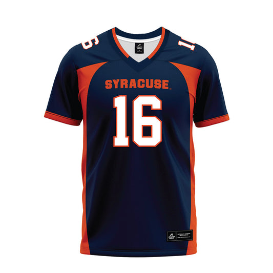 Syracuse - NCAA Football : Rich Belin - Premium Football Jersey-0