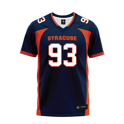 Syracuse - NCAA Football : Nissi Ogbebor - Premium Football Jersey-0