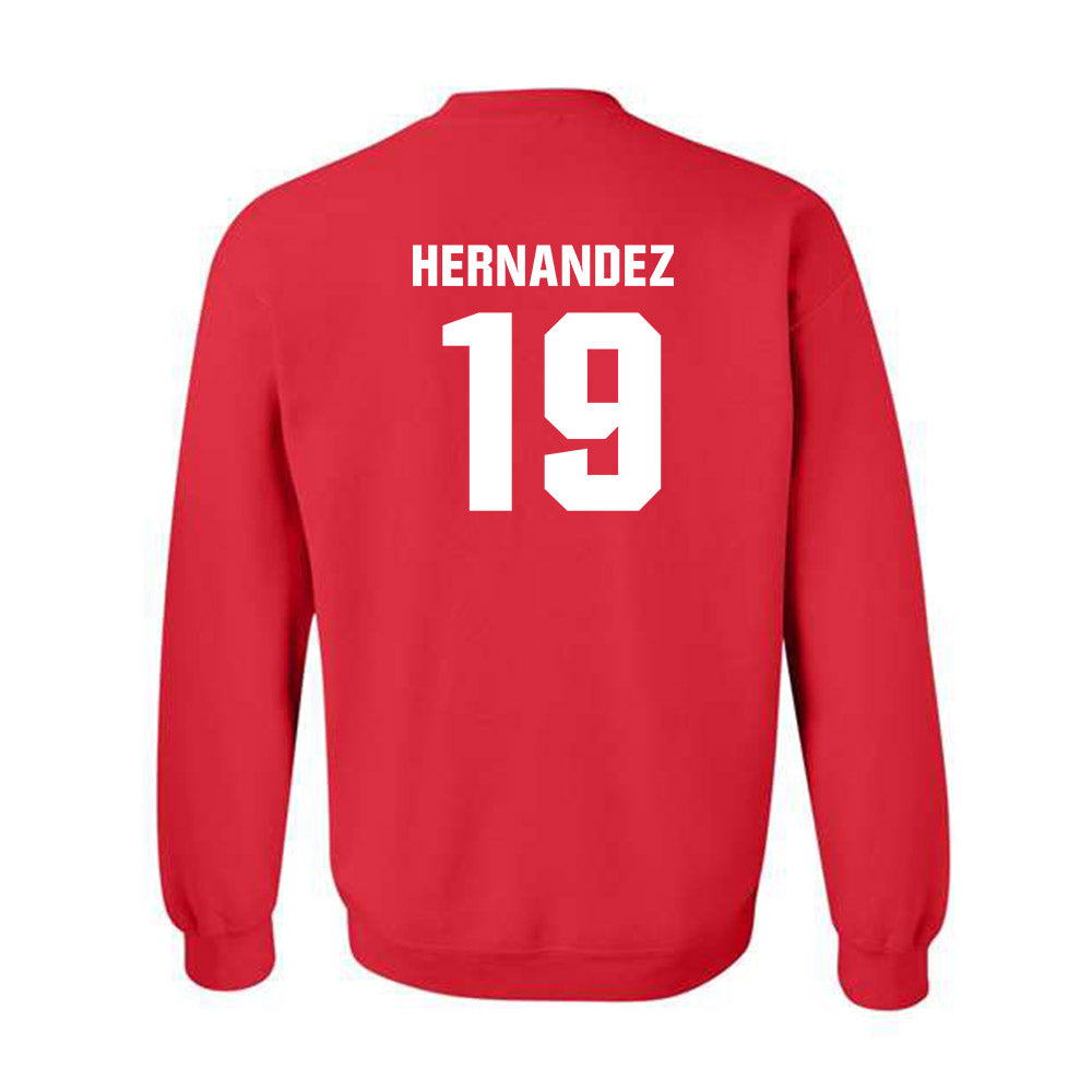 Tampa - NCAA Baseball : Oscar Hernandez - Classic Shersey Crewneck Sweatshirt-1