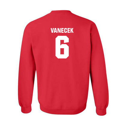 Tampa - NCAA Baseball : Walker Vanecek - Classic Shersey Crewneck Sweatshirt-1