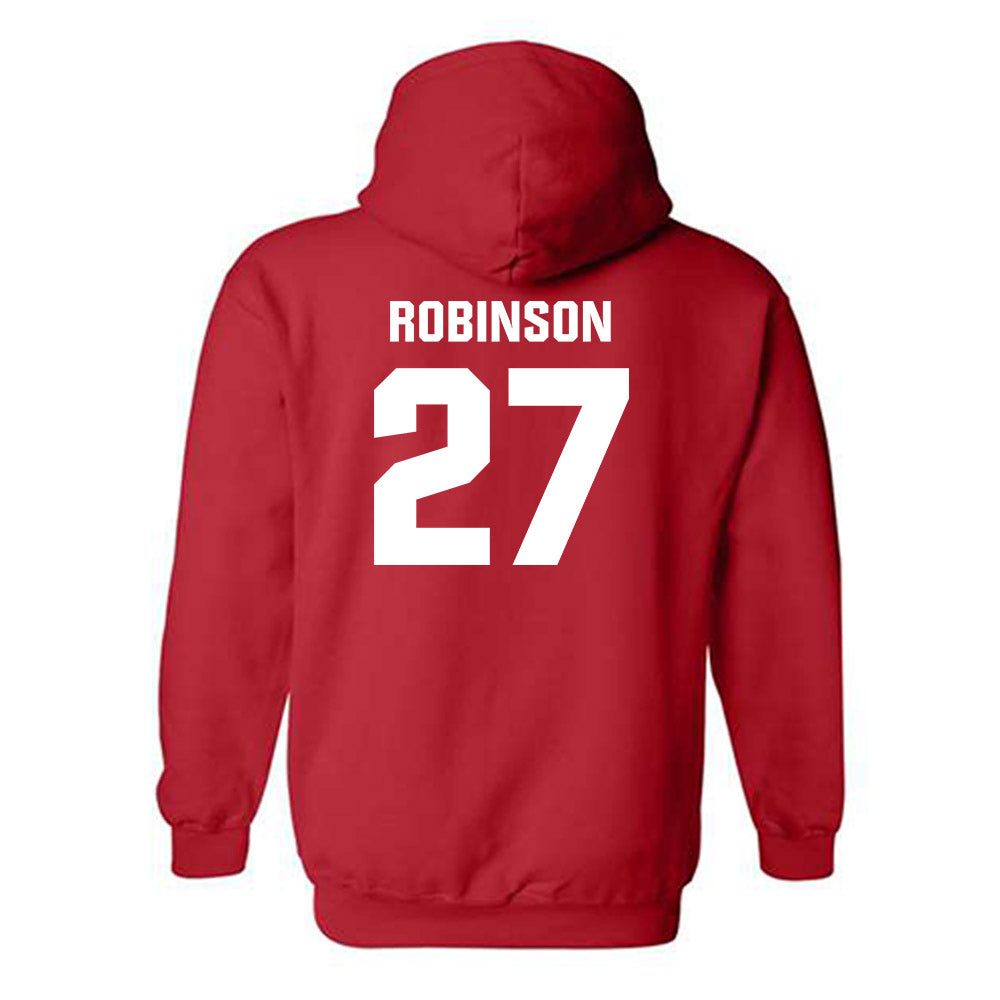 Tampa - NCAA Baseball : Kenneth Robinson - Classic Shersey Hooded Sweatshirt-1